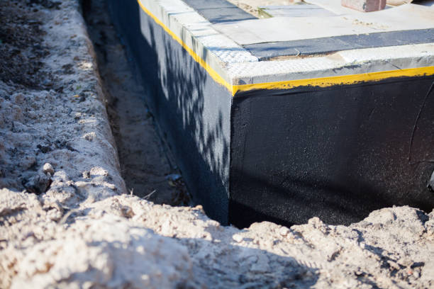Residential Foundation Crack Repair installation at a Franklin, WI home by SJ Waterproofing Pros